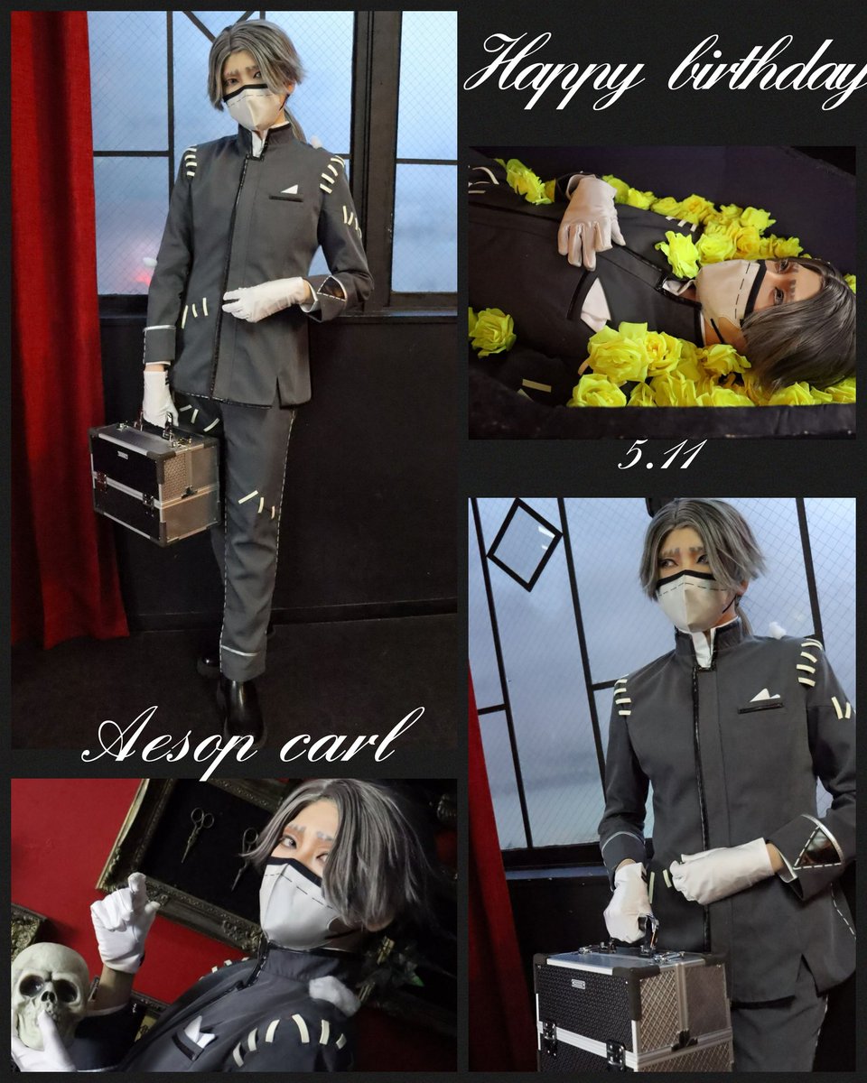 eno_circus's tweet photo. 5.11
⚰️Aesop carl⚰️
🎉🎂🥂𝐻𝑎𝑝𝑝𝑦 𝑏𝑖𝑟𝑡ℎ𝑑𝑎𝑦💐🧸🎁

𝒎𝒚 𝒍𝒐𝒗𝒆🌹
#IdentityV
#第五人格
#第五キャラの日
#イソップ・カール誕生日2025
#納棺師
#ENOCOS https://t.co/SkfwxRANZk