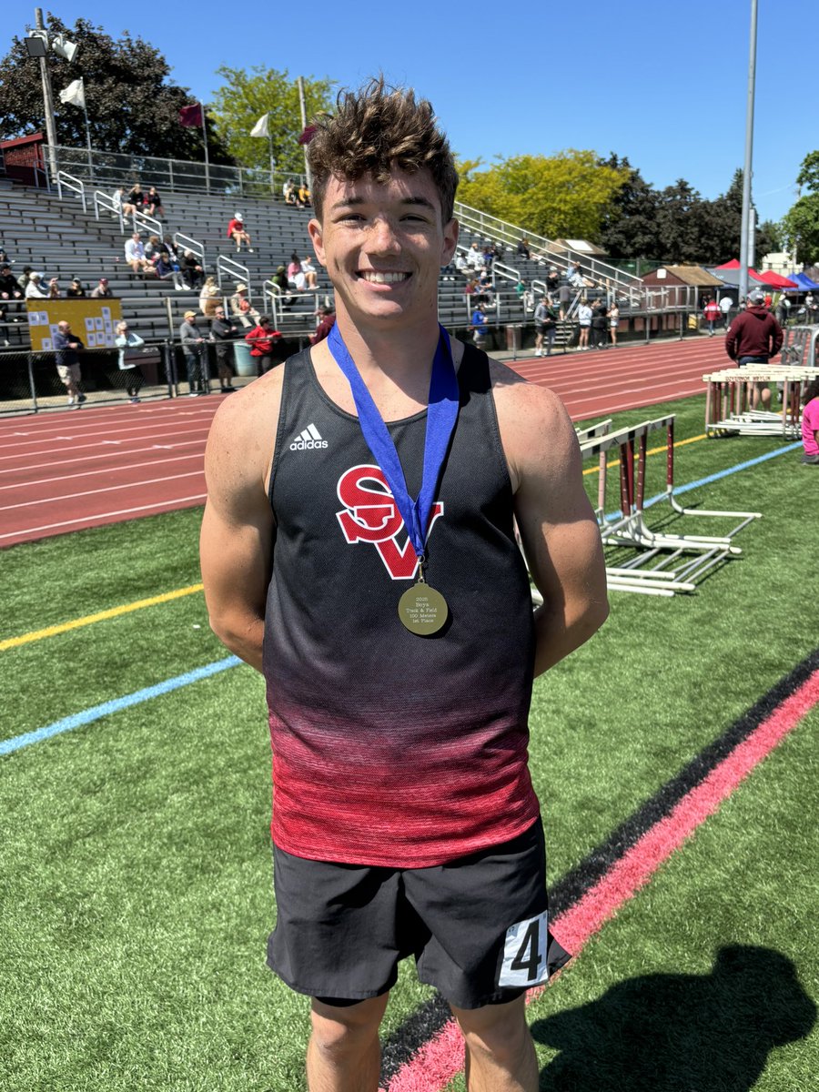 Paul Roberts (@paulrobertscuse) on Twitter photo Schuylkill Valley senior John Kowalski set a school record in the 100 meters at 10.64
He finished first at the BCIAA Championships 🥇
<a href="/BCIAASports/">BCIAASports</a>
<a href="/CentralPARunner/">CentralPARunner</a>
<a href="/SVAthletics/">Sch Valley Athletics</a>
<a href="/SVPantherFB/">Schuylkill Valley High School Football</a>
<a href="/PennTrackXC/">MileSplit Pennsylvania</a> Schuylkill Valley senior John Kowalski set a school record in the 100 meters at 10.64
He finished first at the BCIAA Championships 🥇
<a href="/BCIAASports/">BCIAASports</a>
<a href="/CentralPARunner/">CentralPARunner</a>
<a href="/SVAthletics/">Sch Valley Athletics</a>
<a href="/SVPantherFB/">Schuylkill Valley High School Football</a>
<a href="/PennTrackXC/">MileSplit Pennsylvania</a>