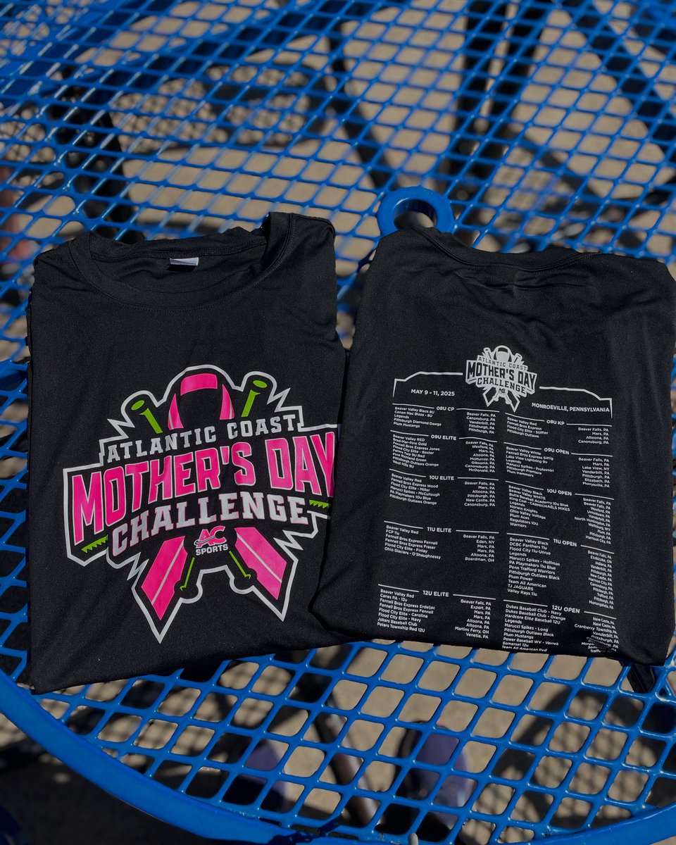 We have t-shirts available at Monroeville Park West! 

$25 for cotton 
$30 dry-fit 

Cash only!