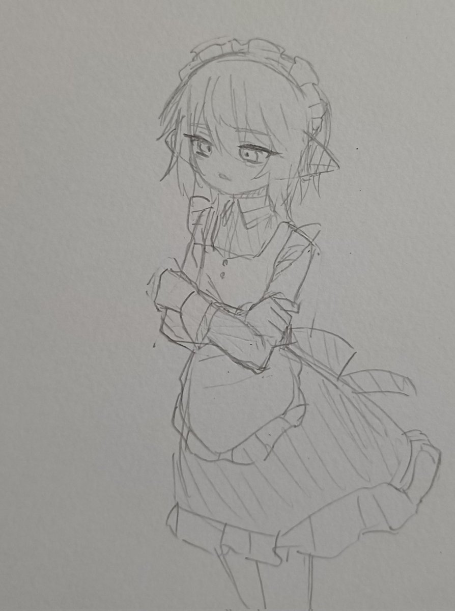 Sazure_7711's tweet image. 疫病医師って良いよな……
そのペスト外してくんない？？
あとメイド服着てね
KAIくんとお揃い可愛いね