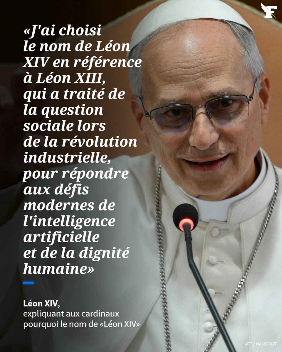 Lors d’une audience à huis clos, samedi matin, avec ses cardinaux, le nouveau pontife romain a expliqué le choix de son nom et a tracé une feuille de route de son pontificat. →l.lefigaro.fr/FKE