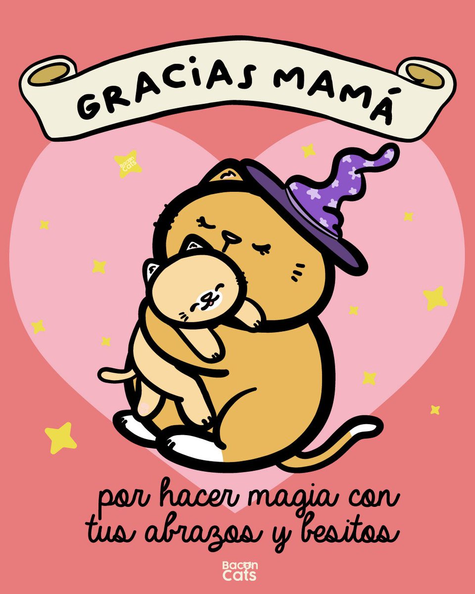 Baconcatsmx's tweet image. ¡Feliz día de la madres! 🌸
Para esas mujeres mágicas que con amor y entrega transforman el mundo ✨💕🐱