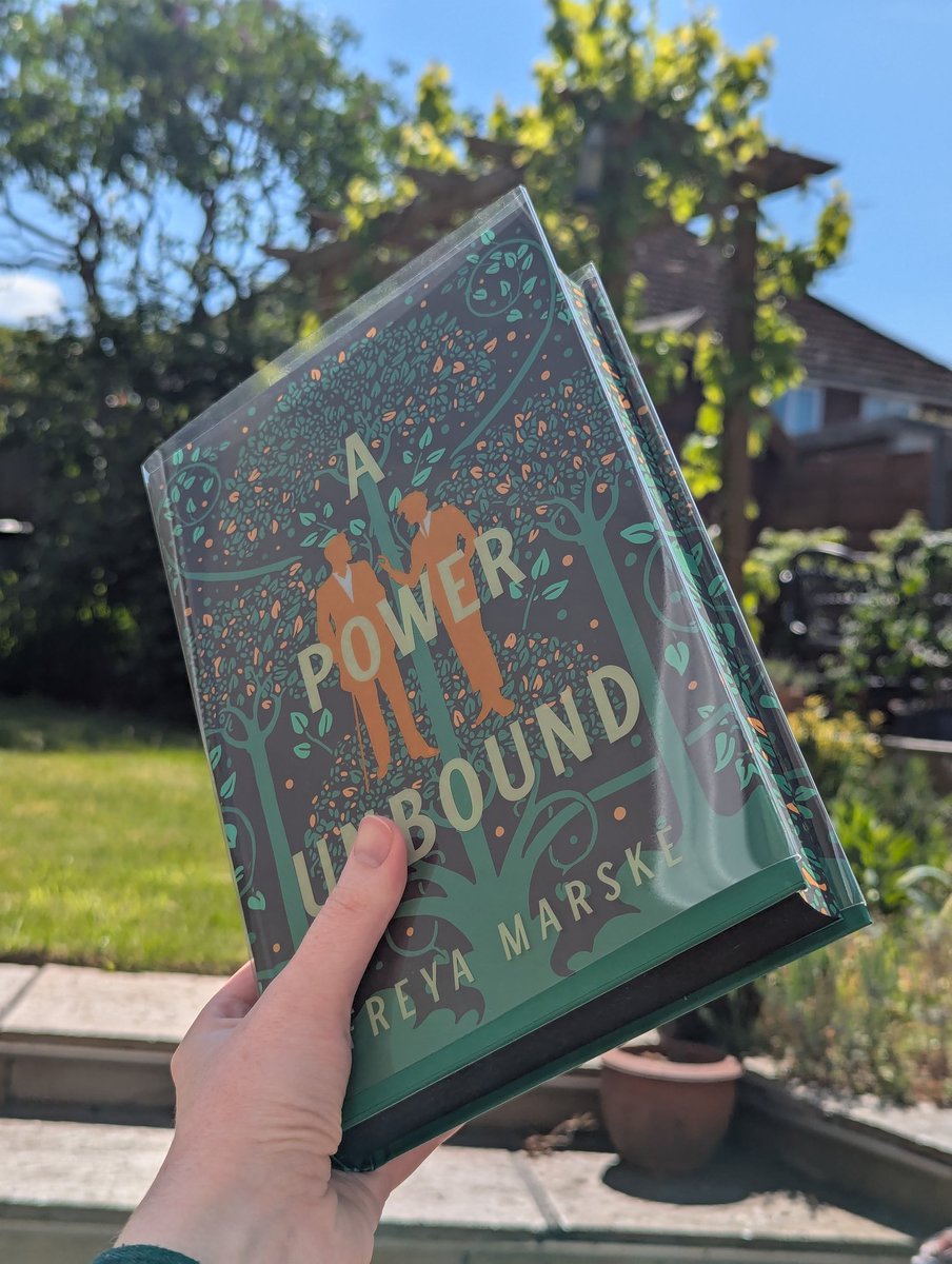 I finished #APowerUnbound by Freya Marske. I loved this series and these characters so much! ✨