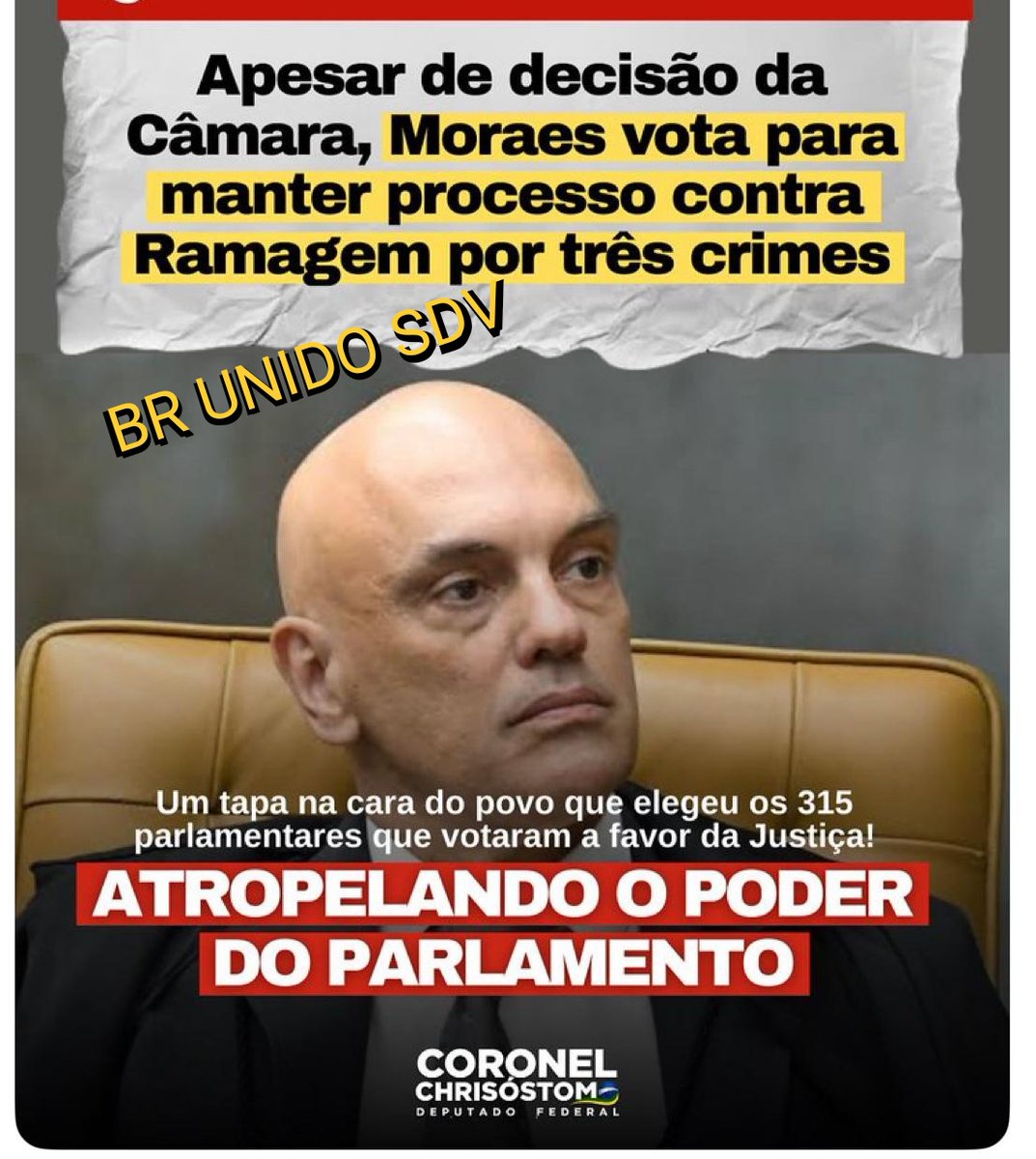 🇧🇷William Patriota.'.🇧🇷 (@williamjpatriot) on Twitter photo #BRUNIDOSDV🇧🇷
➡️APESAR DA DECISÃO DA CÂMARA, MORAES SEGUE ATROPELANDO O PODER DOS PARLAMENTARES!
<a href="/Fer_Dem83/">Fernanda Demétrio🇧🇷</a>
<a href="/Fernand80013911/">Fernanda</a>
<a href="/silveira50/">LENA BASSANI</a>
<a href="/LeilaLicio/">🇧🇷Leila Dias Licio🇧🇷</a>
<a href="/REJLYR/">`✵•.¸,✵°✵.。.✰ RÊ LYRIO B22 24,9 K ✰.。.✵°✵,¸.•✵´</a>
<a href="/denisegouveia3/">denise gouveia</a>
<a href="/ALSBW01/">❀ᬁ𝑨𝒏𝒂𑜞᭄ᬁ 𝑩𝒂𝒏𝒌𝒆𝒓 🪄</a>
<a href="/AlizRodri/">Aliz Zilá🇧🇷</a>
<a href="/SimplesmenteRe/">ReGina 🇧🇷✨</a>
<a href="/IreteSouza/">Irete de Souza</a>
<a href="/LaFenix61/">La Fênix</a>
<a href="/Direita_83/">Mito Maníaca 👊🏻🇧🇷</a>
@nuu0204
<a href="/WilliamJPatriot/">🇧🇷William Patriota.'.🇧🇷</a> #BRUNIDOSDV🇧🇷
➡️APESAR DA DECISÃO DA CÂMARA, MORAES SEGUE ATROPELANDO O PODER DOS PARLAMENTARES!
<a href="/Fer_Dem83/">Fernanda Demétrio🇧🇷</a>
<a href="/Fernand80013911/">Fernanda</a>
<a href="/silveira50/">LENA BASSANI</a>
<a href="/LeilaLicio/">🇧🇷Leila Dias Licio🇧🇷</a>
<a href="/REJLYR/">`✵•.¸,✵°✵.。.✰ RÊ LYRIO B22 24,9 K ✰.。.✵°✵,¸.•✵´</a>
<a href="/denisegouveia3/">denise gouveia</a>
<a href="/ALSBW01/">❀ᬁ𝑨𝒏𝒂𑜞᭄ᬁ 𝑩𝒂𝒏𝒌𝒆𝒓 🪄</a>
<a href="/AlizRodri/">Aliz Zilá🇧🇷</a>
<a href="/SimplesmenteRe/">ReGina 🇧🇷✨</a>
<a href="/IreteSouza/">Irete de Souza</a>
<a href="/LaFenix61/">La Fênix</a>
<a href="/Direita_83/">Mito Maníaca 👊🏻🇧🇷</a>
@nuu0204
<a href="/WilliamJPatriot/">🇧🇷William Patriota.'.🇧🇷</a>