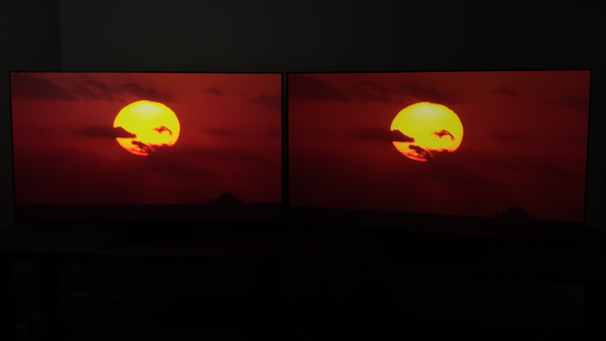 Samsung S95F vs Samsung S90F - FilmMaker Mode HDR (Static)