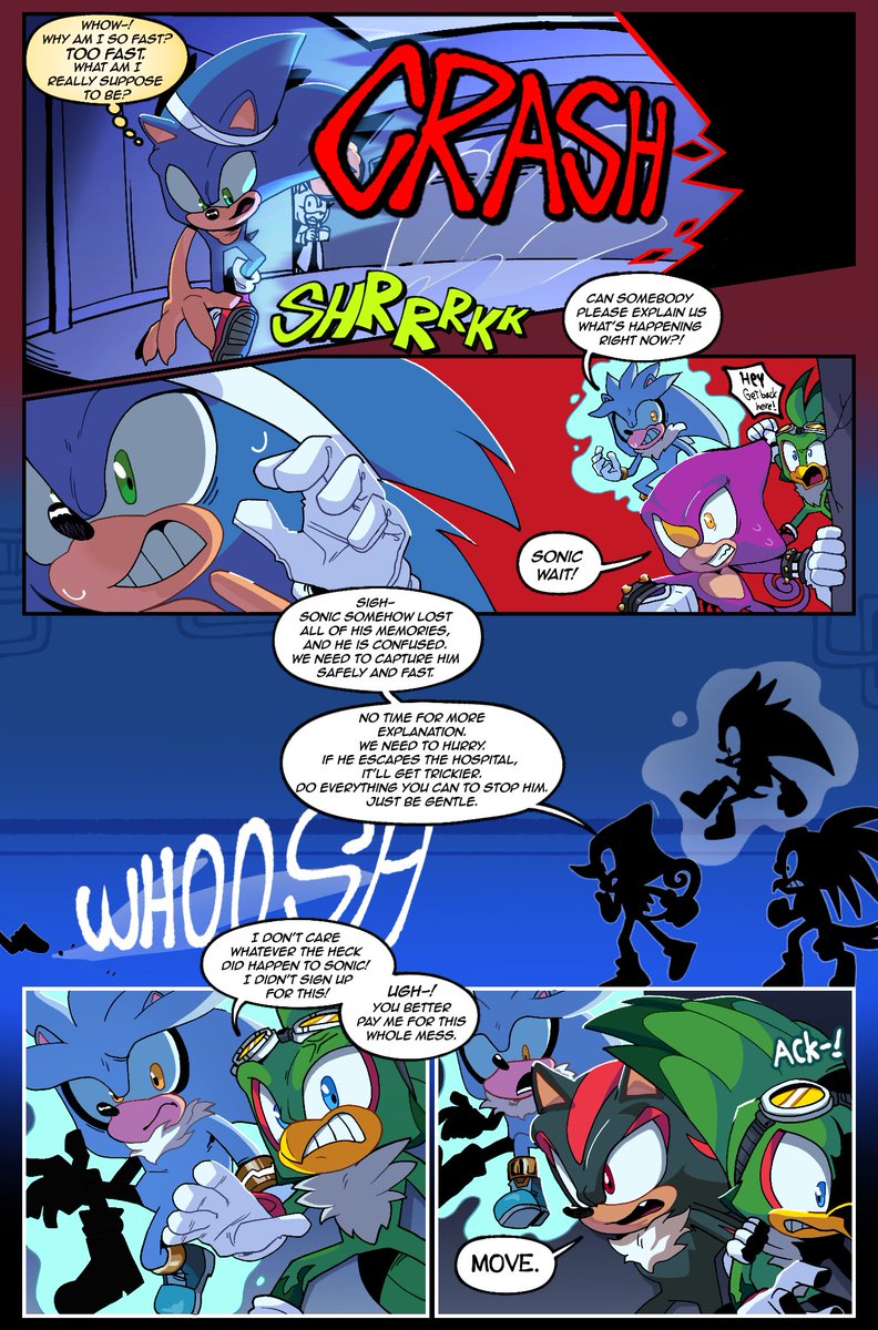 camthyd's tweet photo. Chaper 1: Lost N Found. part 3
#sonicmemorylossau #SonicTheHedgehog #SonicAU https://t.co/MHUzcofDy0