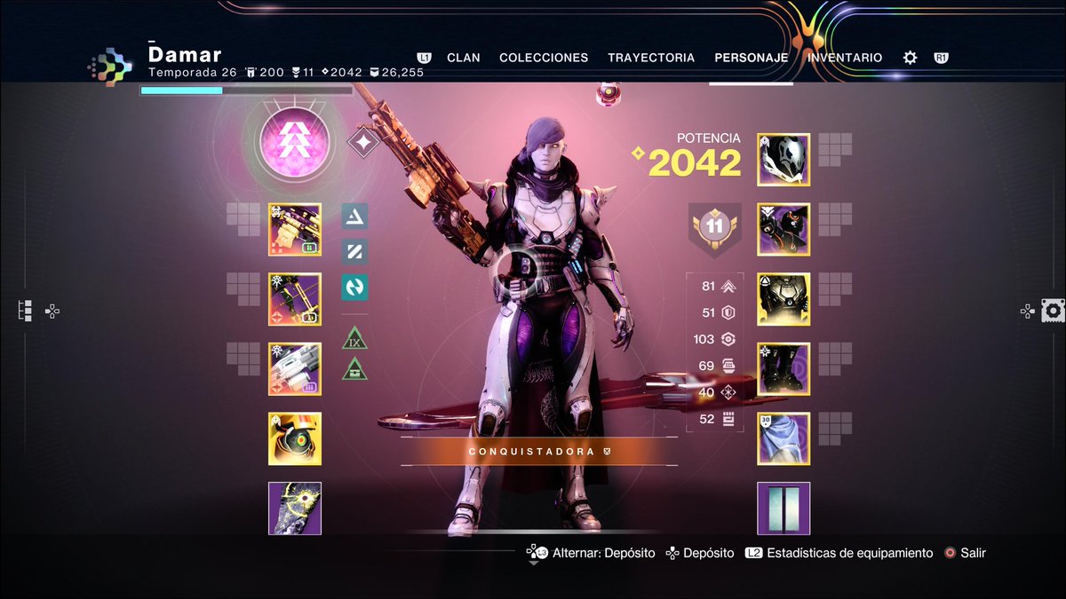 Lets Goo!! Gracias al buen <a href="/ImLocx/">ImLocx</a> y a <a href="/destinygamees/">Destiny 2 ES</a> por la posibilidad de ganar el Refracción Policromática 🥳👏

Muy buen emblema! 👌

#Destiny2