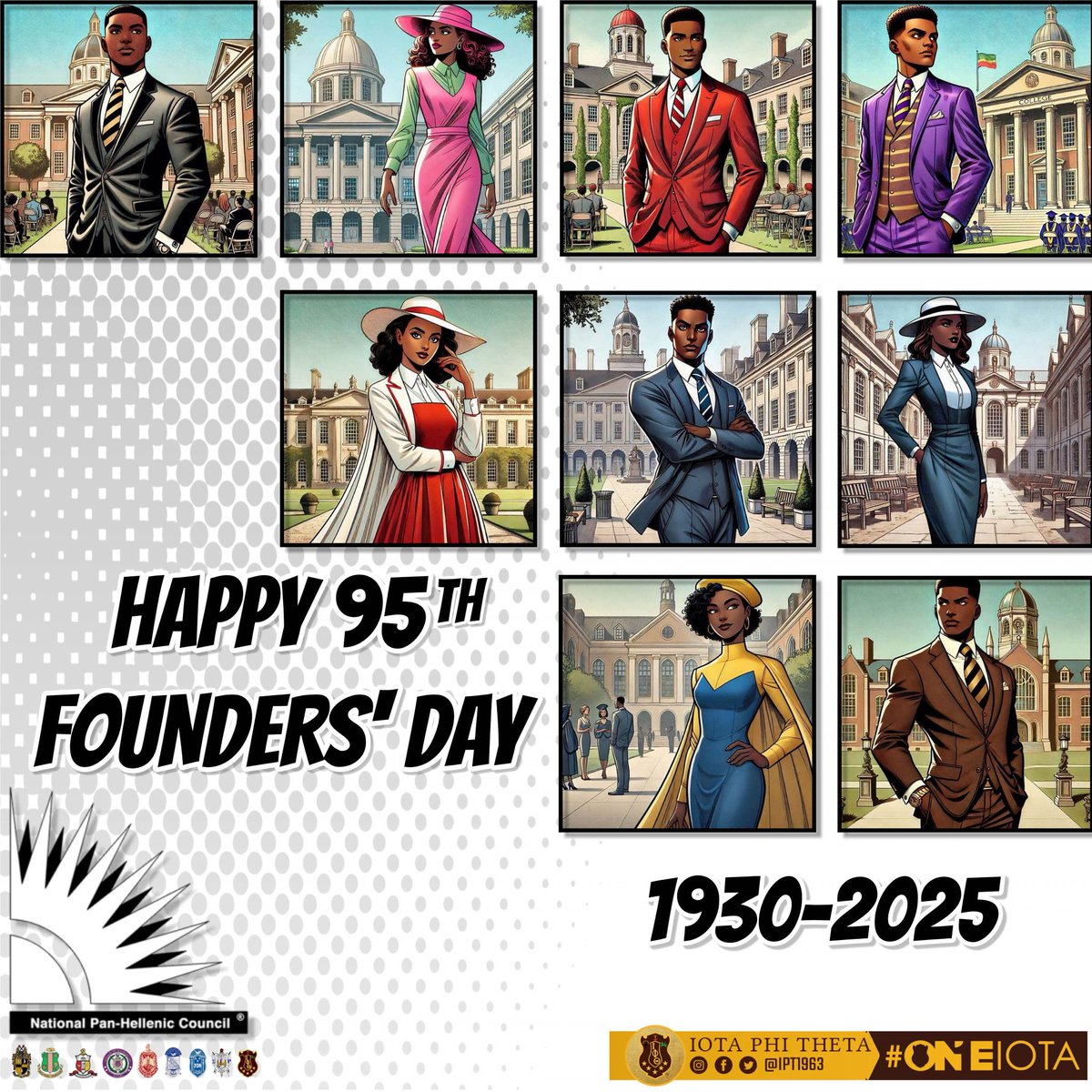 Happy 95th Founders’ Day to the National Pan-Hellenic Council (NPHC) - an enduring legacy of community empowerment, collective responsibility, and unwavering unity.  

For nearly a century, the NPHC has championed service, scholarship, and cultural excellence, uniting the Divine