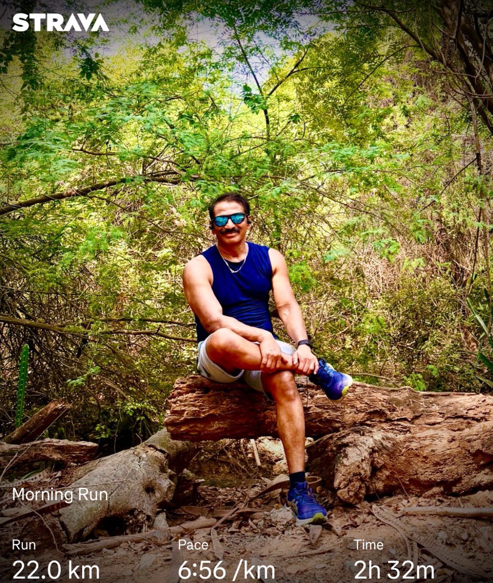 This morning was a contest—me vs the sun.
The trees chose sides: they chose me.
Even with broken sleep and a paused app,
The run reached its end—because I showed up. #run #running #runner