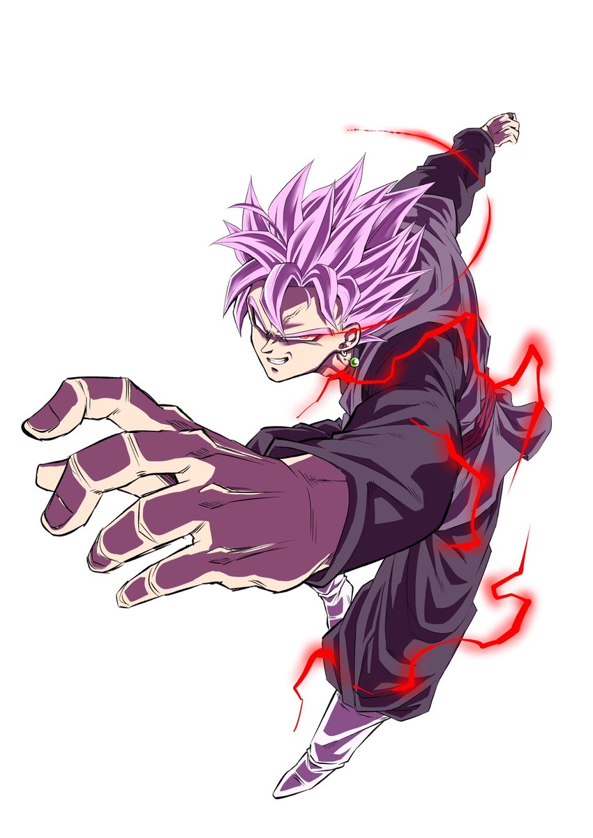 SON_GOHAN_LOVE's tweet photo. 描くだけ描いて出してなかったブラックさんです。供養します🙏 https://t.co/hMmiO3iJgK