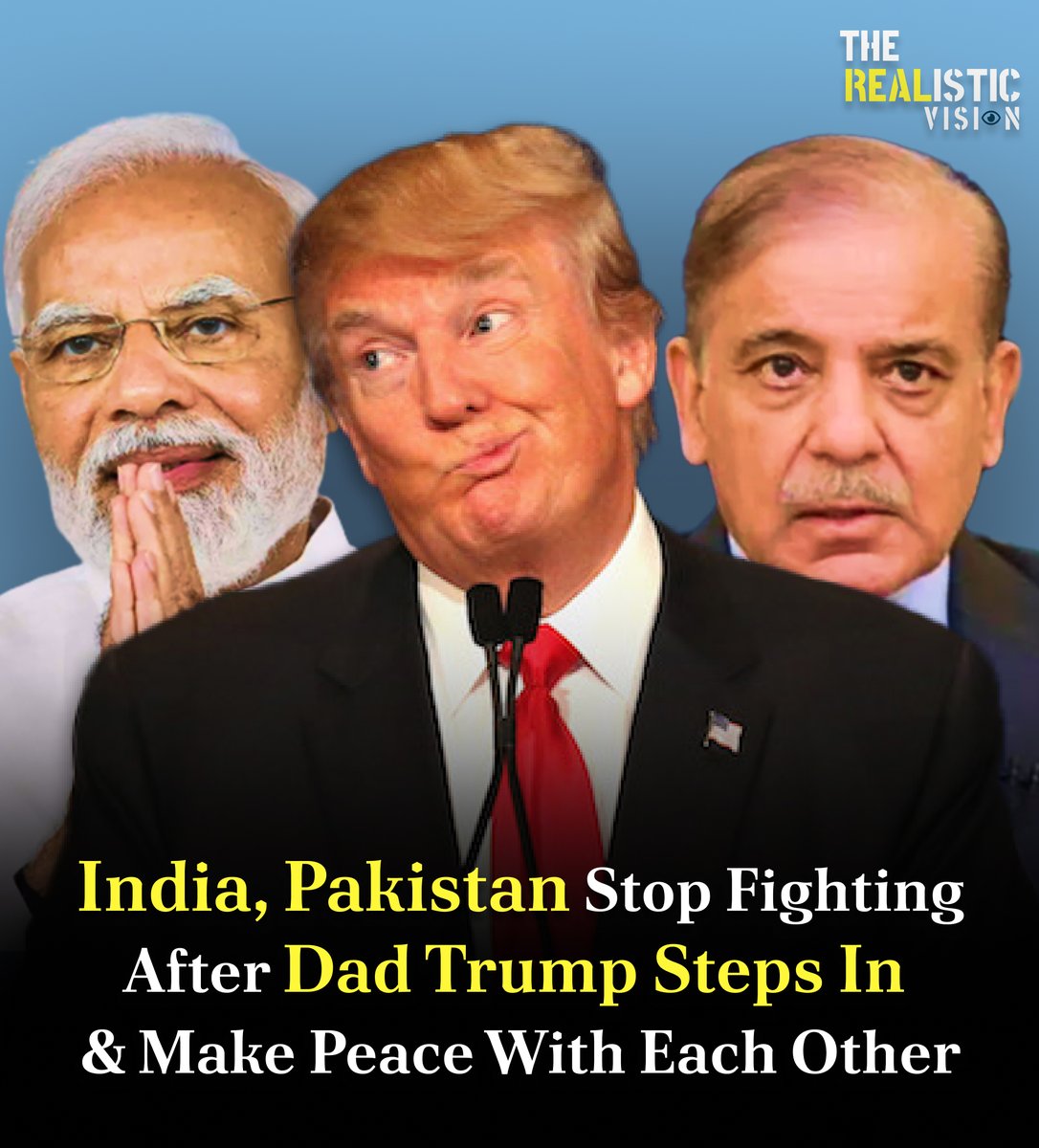 President Trump Mediates Peace Between India and Pakistan, Halts Escalating Conflict

#IndiaPakistanWar 
#IndoPakWar 
#Trump