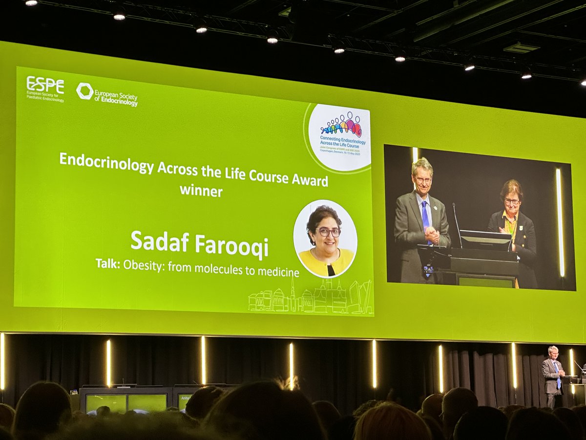 Kate Sargent (@katesargentdmd) on Twitter photo Congratulations to Sadaf Farooqi, winner of the inaugural 'Endocrinology Across the Life Course' Award at the ESPE-ESE Joint Congress. What amazing talent we have in our <a href="/Soc_Endo/">Society for Endo</a> membership! #BecauseHormonesMatter Congratulations to Sadaf Farooqi, winner of the inaugural 'Endocrinology Across the Life Course' Award at the ESPE-ESE Joint Congress. What amazing talent we have in our <a href="/Soc_Endo/">Society for Endo</a> membership! #BecauseHormonesMatter