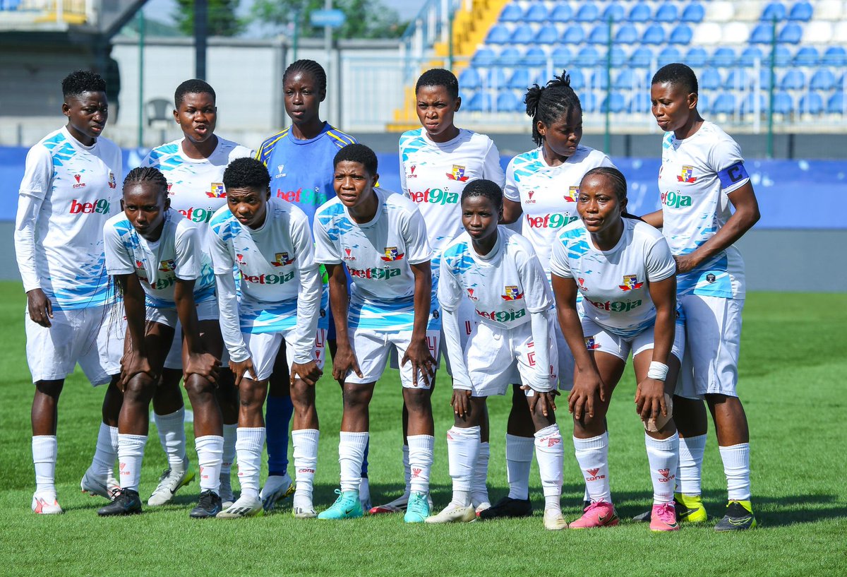 TheNWFL's tweet photo. π HALF TIME! in Ikenne π
Edo Queens 0-0 Remo Stars Ladies
LIVESTREAM:
https://t.co/TUAiIV9T30
πΊ: @StarTimes_Ng
π₯ Broadcast: @team33prod
#NWFL25| #EDOREM #NWFLPremiershipSuper6|
#WomenFootballRising| https://t.co/yAsffT9x0A
