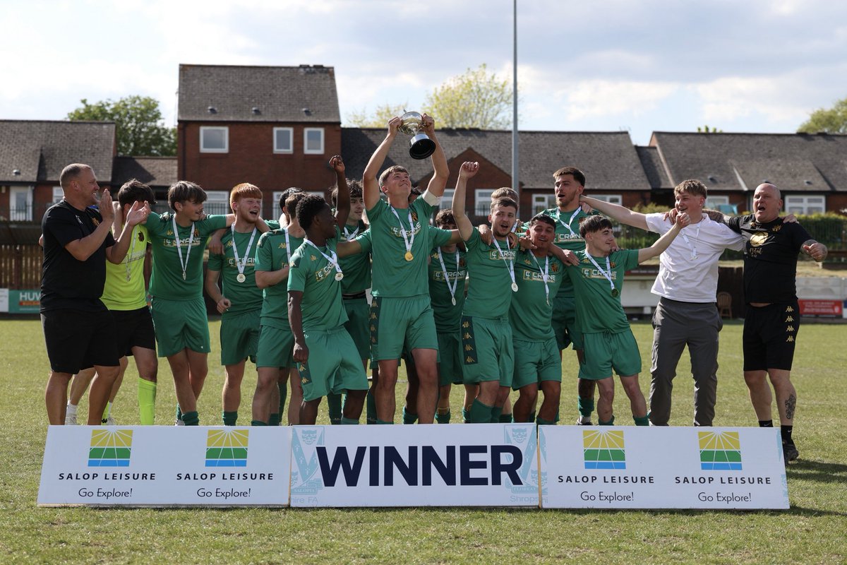 Big shout out to your Div 1 league cup champions <a href="/AllscottHeathFC/">Allscott Heath FC</a>