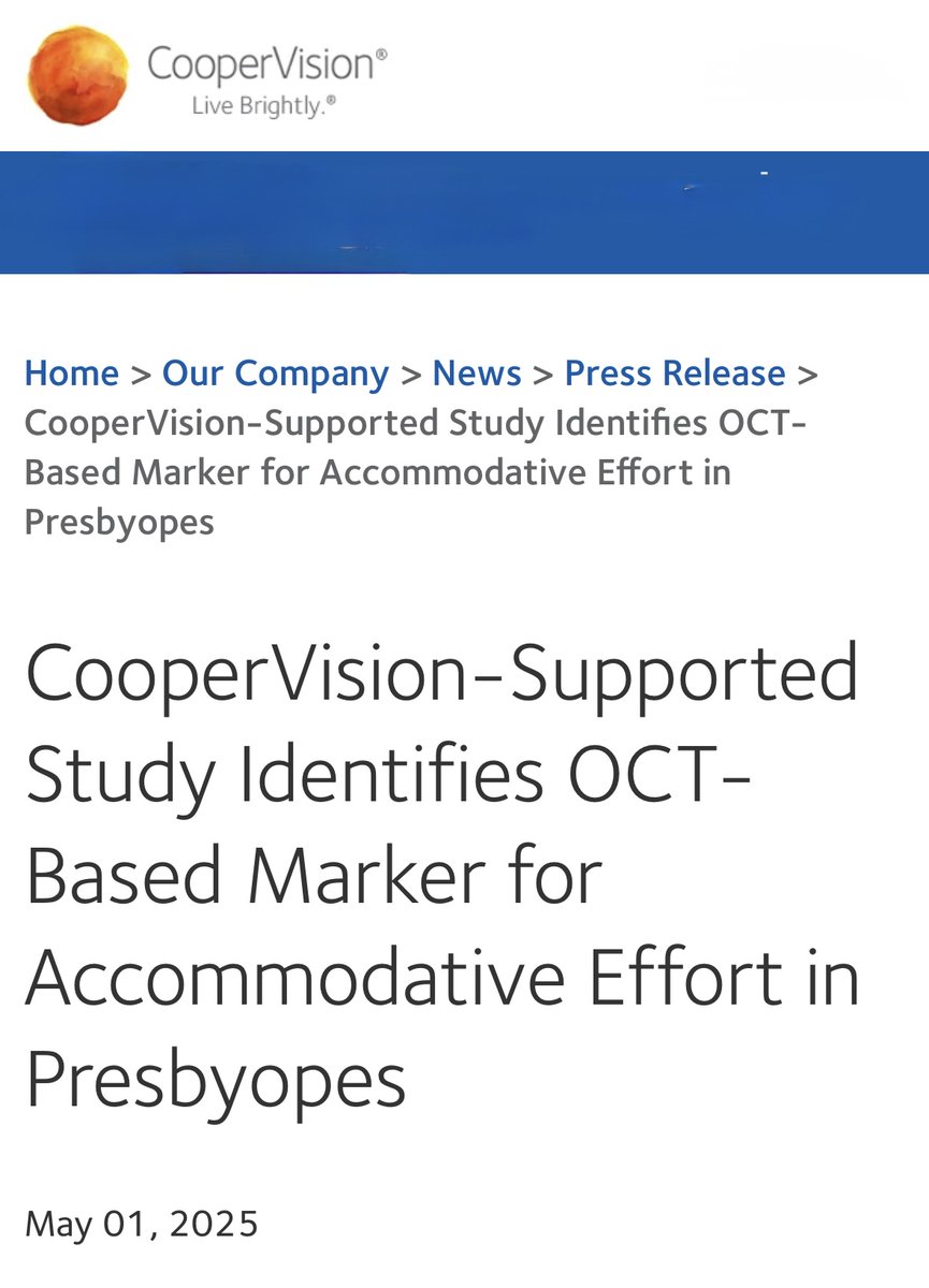 MarcosLab_UR (@marcoslabur) on Twitter photo <a href="/CooperVision/">CooperVision</a> published press release on <a href="/MarcoslabUr/">MarcosLab_UR</a> #ARVO2025 work on #OCT #CrystallineLens #Accommodation #presbyopes @arvoinfo @cvsuor @io_csic @flaumeye <a href="/RochesterOptics/">Institute of Optics</a> Read👉 coopervision.com/our-company/ne… <a href="/CooperVision/">CooperVision</a> published press release on <a href="/MarcoslabUr/">MarcosLab_UR</a> #ARVO2025 work on #OCT #CrystallineLens #Accommodation #presbyopes @arvoinfo @cvsuor @io_csic @flaumeye <a href="/RochesterOptics/">Institute of Optics</a> Read👉 coopervision.com/our-company/ne…