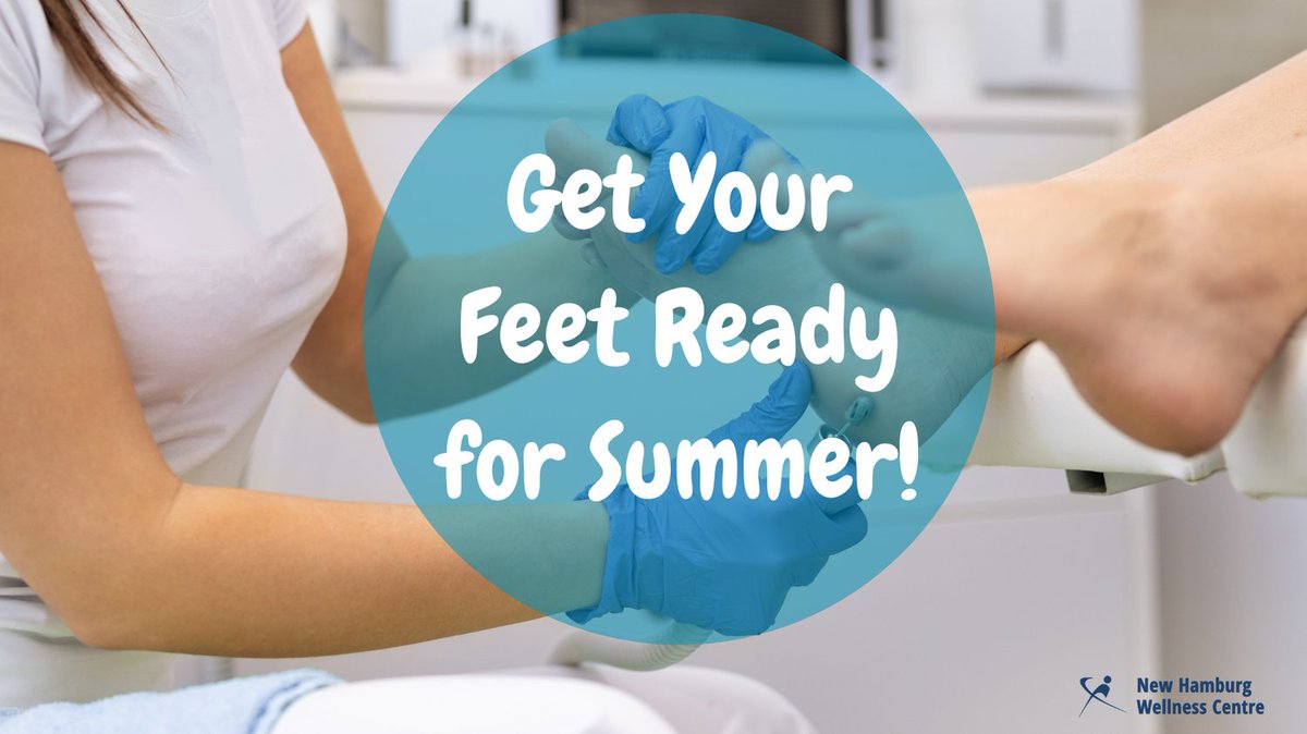 nh_wellness's tweet photo. Warm weather is here! Get your feet looking and feeling great! 🦶

Appointments available with our Advanced Foot Care Nurse Jennylyn. 

Compression Stockings also available!

#footcare #feet #nursingfootcare #compressionstockings #health #wellness #wilmot #newhamburg https://t.co/H345QFdZN3