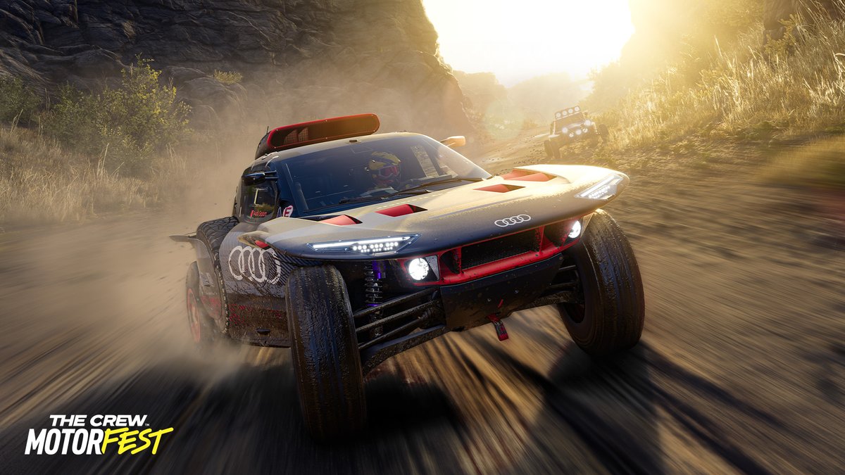 TheCrewGame's tweet image. History made at Dakar 2024: Carlos Sainz and the Audi RS Q e-tron clinch victory, the first for a hybrid vehicle in the rally's history. Now it's your turn to drive it in #TheCrewMotorfest