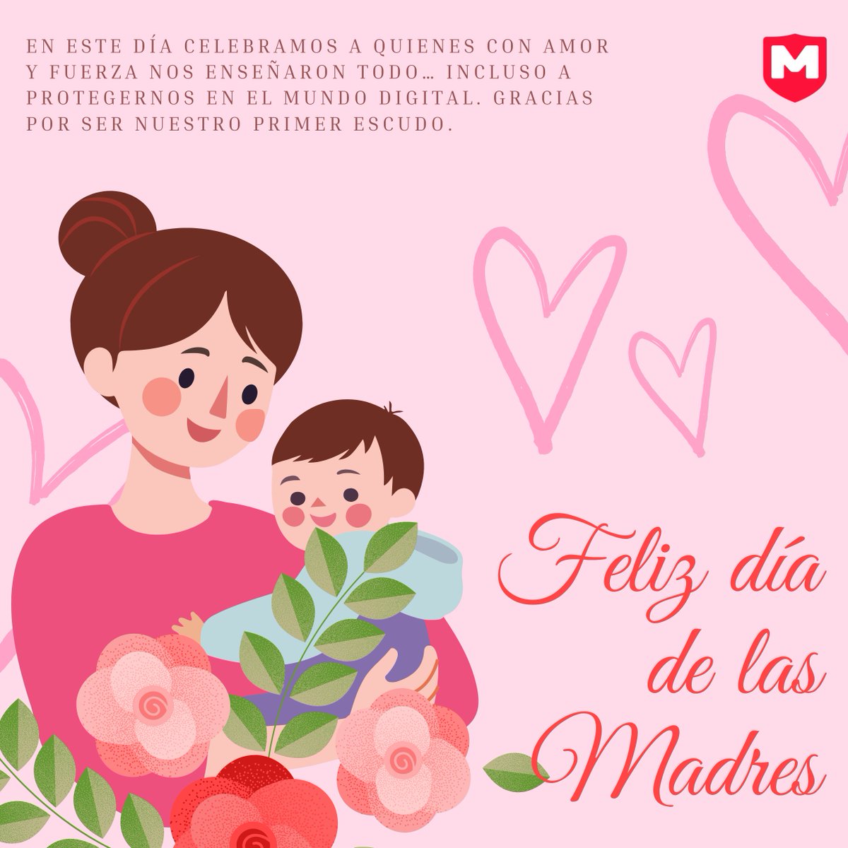 AntivirusMex's tweet photo. 👩‍👧‍👦💐 ¡Feliz Día de las Madres!
Gracias por cuidarnos siempre, incluso cuando no sabíamos que había amenazas 🛡️💻💖
#DíaDeLasMadres
#DíaDeLaMadre
#SeguridadDigital
#CiberMadre https://t.co/QTbyYGHumb