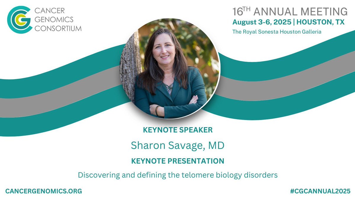 The CGC 2025 Annual Meeting will feature inspiring presentations, dynamic sessions, and innovative workshops on groundbreaking topics and cutting-edge research in clinical genomics. Learn more about our keynote speakers here: 
buff.ly/MVS2Mxl 

#CGCAnnual2025 #genomics