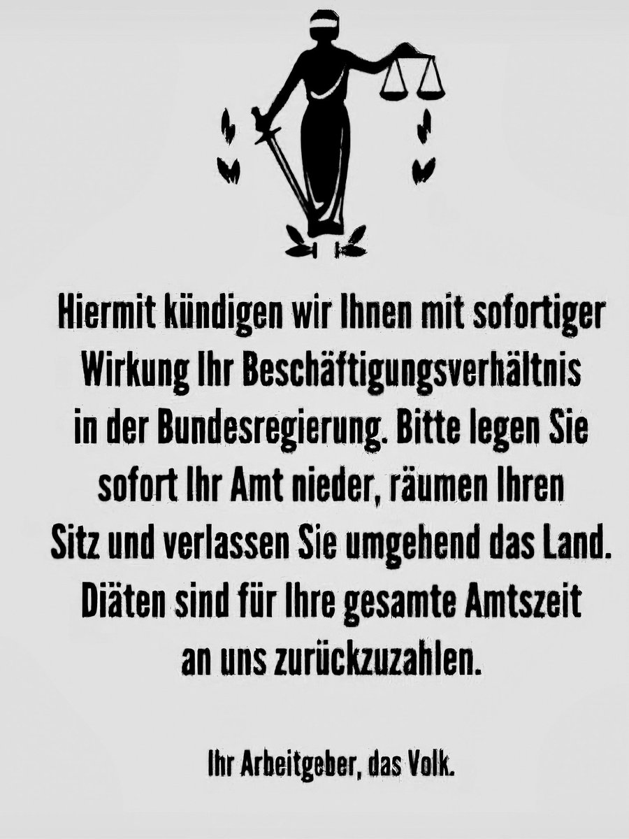 Dieses Schreiben ist ohne Unterschrift gültig‼️   😜