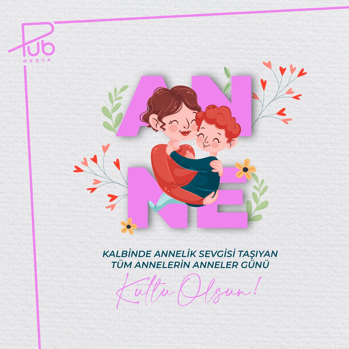 PubMedya's tweet photo. 💐✨ Annelik sevgisini yüreğinde hisseden tüm annelerin anneler günü kutlu olsun
#AnnelerGünü https://t.co/JfGqCTjGMB