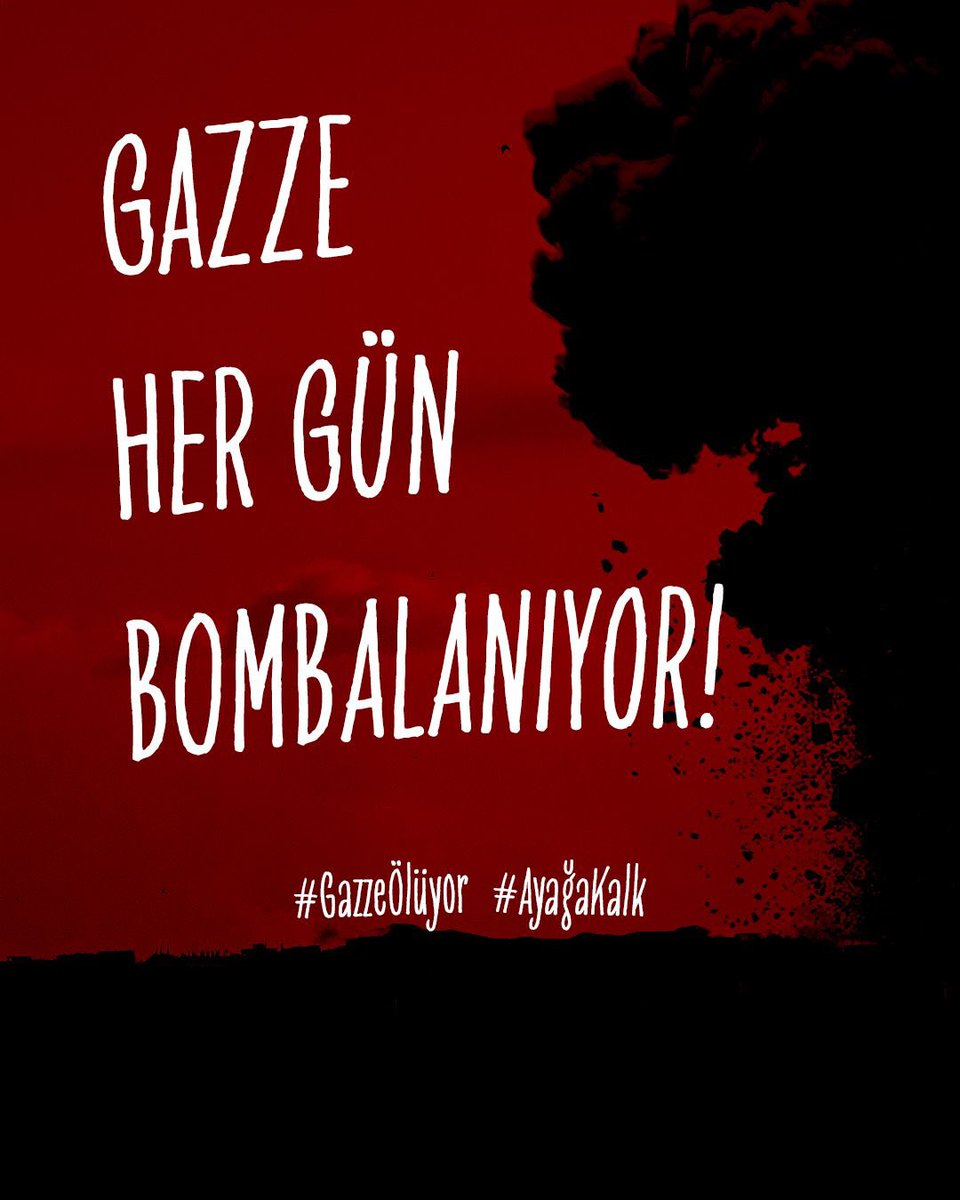 Ses ver!
#GazzeÖlüyor #AyağaKalk