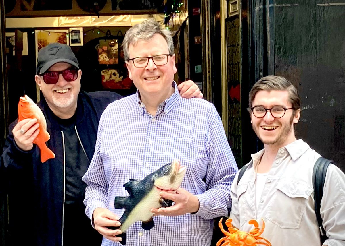 Líam Rudden 🧢 (@liamrudden) on Twitter photo Always fun to catch up with <a href="/Robin_Mitchell/">Robin Mitchell</a> today, the original <a href="/adam_lyal/">Adam Lyal (deceased)</a> (Deceased) and founder of <a href="/TheCadies/">Cadies & Witchery Tours</a>. Always fun to catch up with <a href="/Robin_Mitchell/">Robin Mitchell</a> today, the original <a href="/adam_lyal/">Adam Lyal (deceased)</a> (Deceased) and founder of <a href="/TheCadies/">Cadies & Witchery Tours</a>.