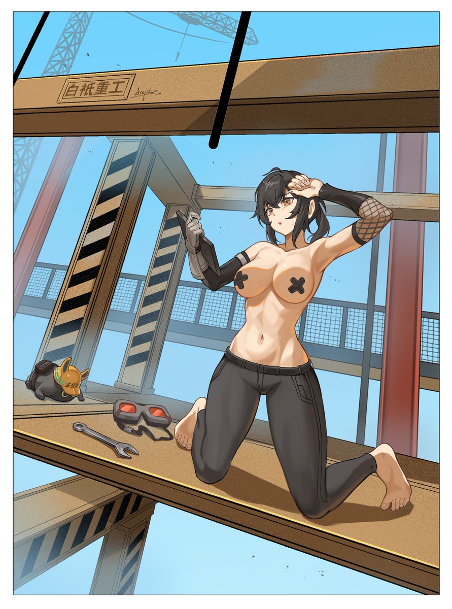 “高空作業，沒人看見”

#zzzero #ゼンゼロ