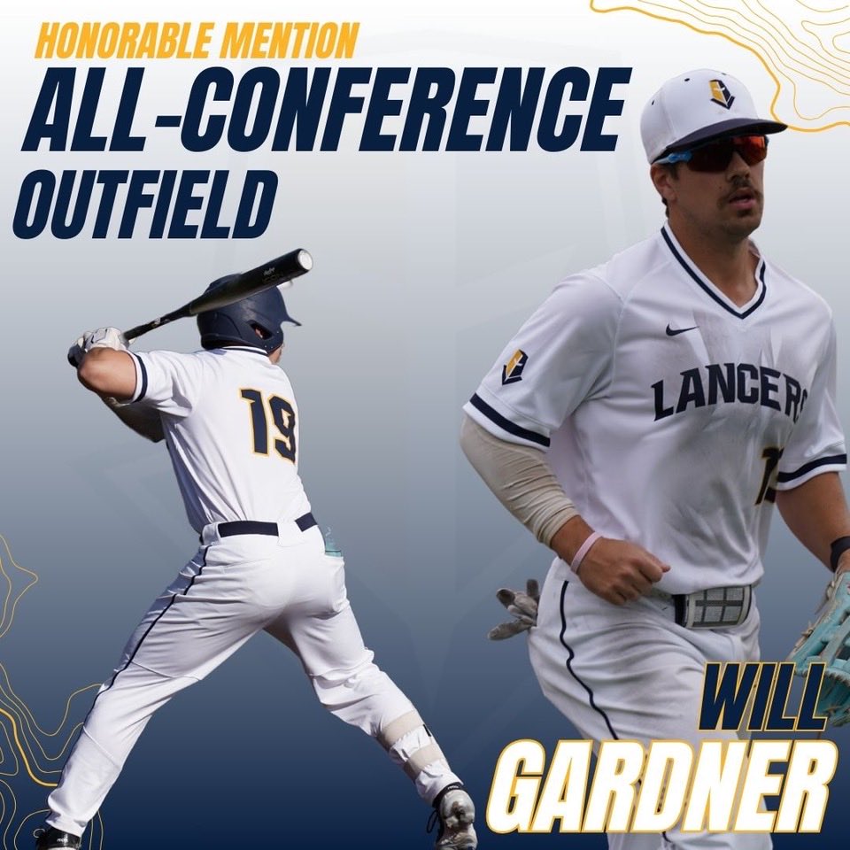 ⭐️Honorable Mention All-GPAC
Will Gardner- OF

.352 Batting Average
6 Doubles
10 Home Runs
46 RBIs