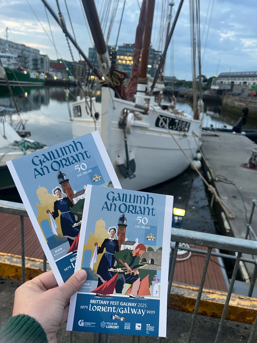 GalwayLorient (@galwaylorient) on Twitter photo LE BICHE has arrived in #Galway !
#BrittanyFestGalway2025 has officially started !! <a href="/GalwayCityCo/">Galway City Council</a> <a href="/portofgalway/">Port of Galway</a> <a href="/regionbretagne/">Région Bretagne</a> <a href="/VilledeLorient/">Ville de Lorient</a> <a href="/FranceinIreland/">France in Ireland 🇫🇷 🇪🇺</a> #StayTunedStayTwinned LE BICHE has arrived in #Galway !
#BrittanyFestGalway2025 has officially started !! <a href="/GalwayCityCo/">Galway City Council</a> <a href="/portofgalway/">Port of Galway</a> <a href="/regionbretagne/">Région Bretagne</a> <a href="/VilledeLorient/">Ville de Lorient</a> <a href="/FranceinIreland/">France in Ireland 🇫🇷 🇪🇺</a> #StayTunedStayTwinned