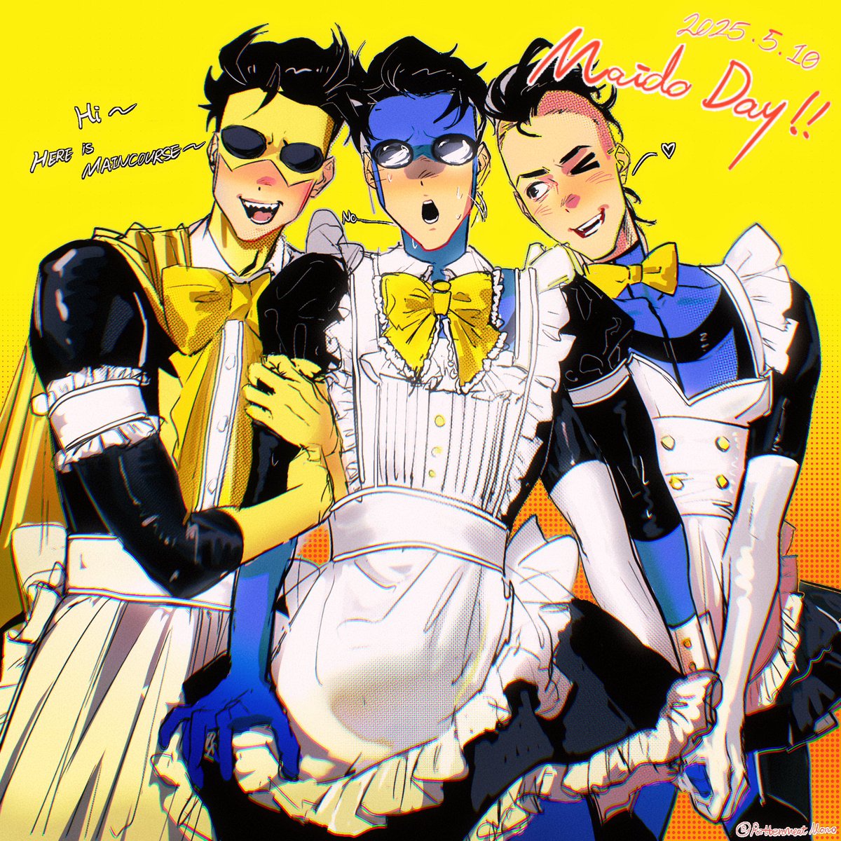 Maid Day #markcest doodle
