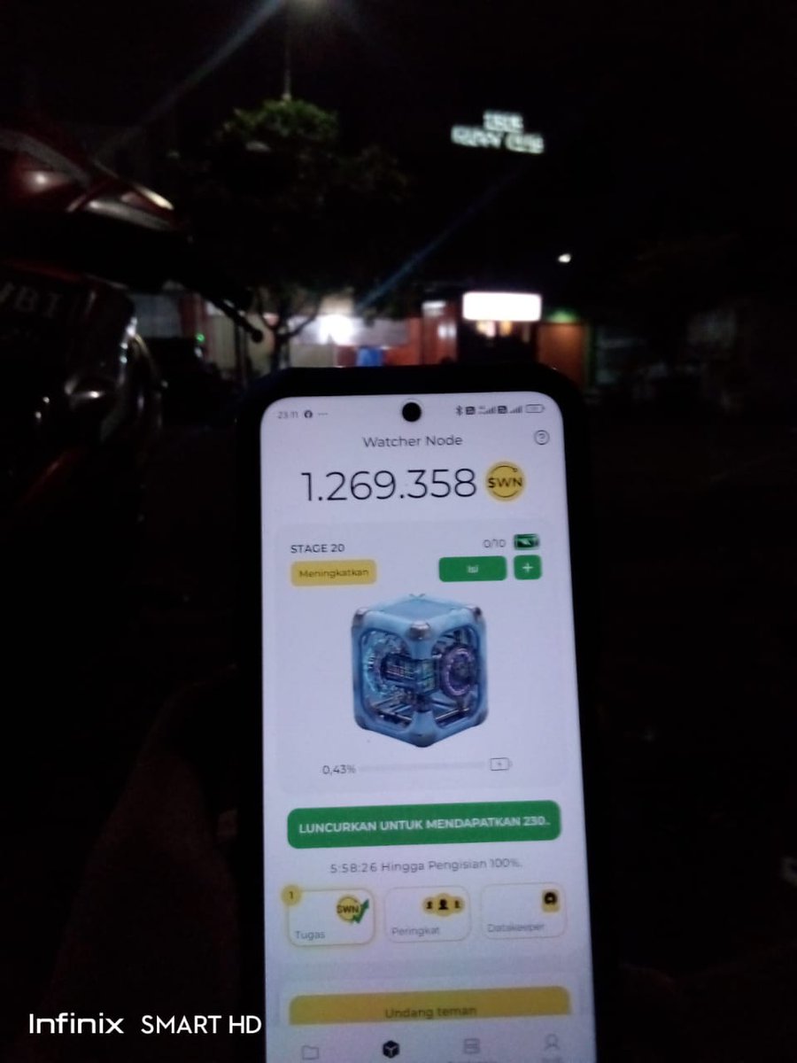 Launching Watcher Node to secure <a href="/DeNetPro/">DeNet</a> storage network, live from Puribeta Tanggerang Banten Indonesia #WatchersEverywhere