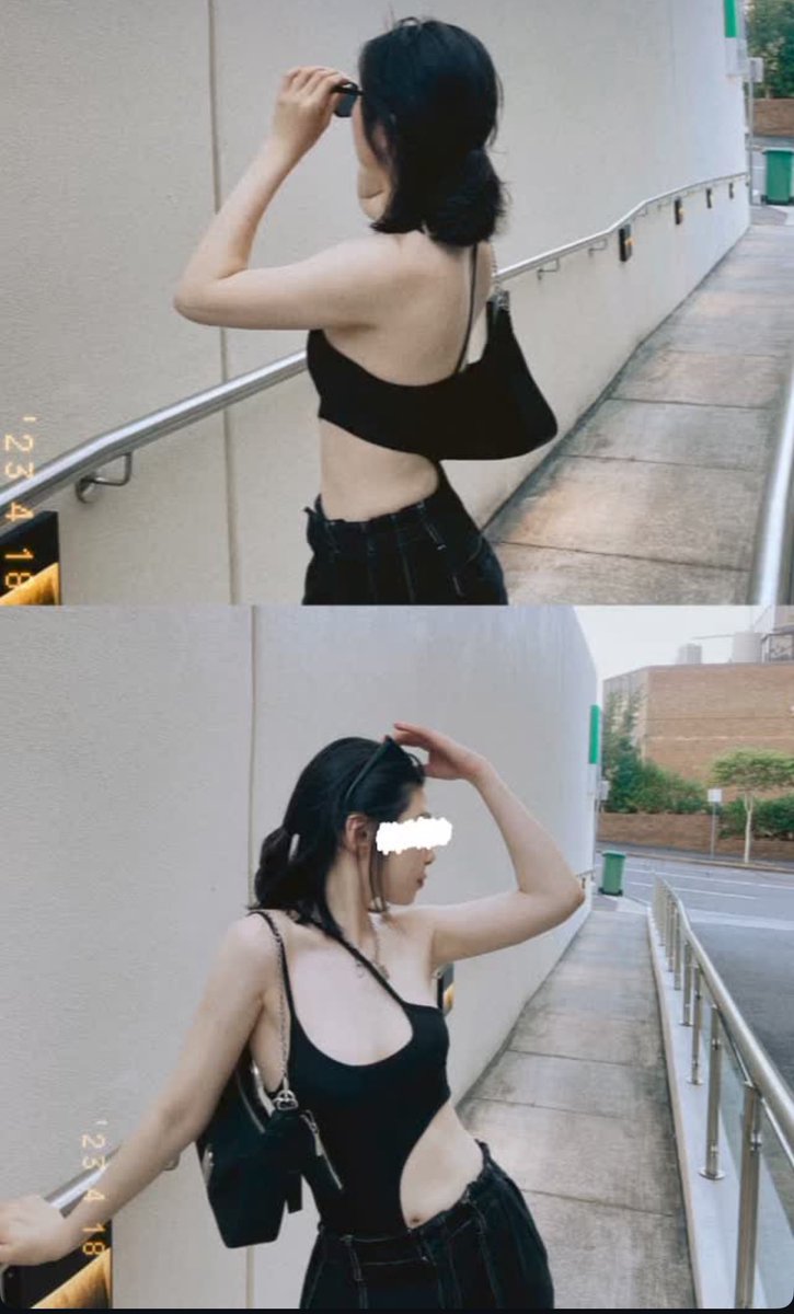 熱死人的南部天氣
穿這樣比較涼
但防曬真的要塗好塗滿
這是以前的照片，現在不敢這樣穿了，因為真的會變黑🥺🥺🥺
馬賽克眼睛是因為ㄆㄧㄚˊ眼不好看
#屏東 #高雄 #愛刺激