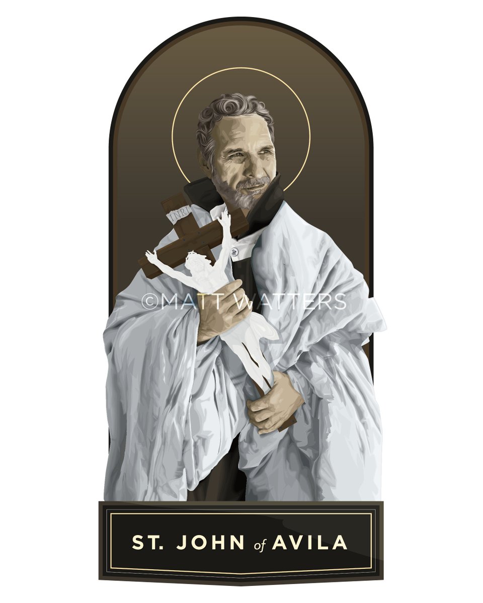 Happy Feast Day of St. John of Ávila! May the "Apostle of Andalusia" inspire us with his wisdom and zeal for faith. St. John, pray for us!

<a href="/SrTeresam/">SR TERESA 🇨🇦🇨🇦🇨🇦🔥</a> <a href="/FrGoyo/">Fr. Goyo</a>