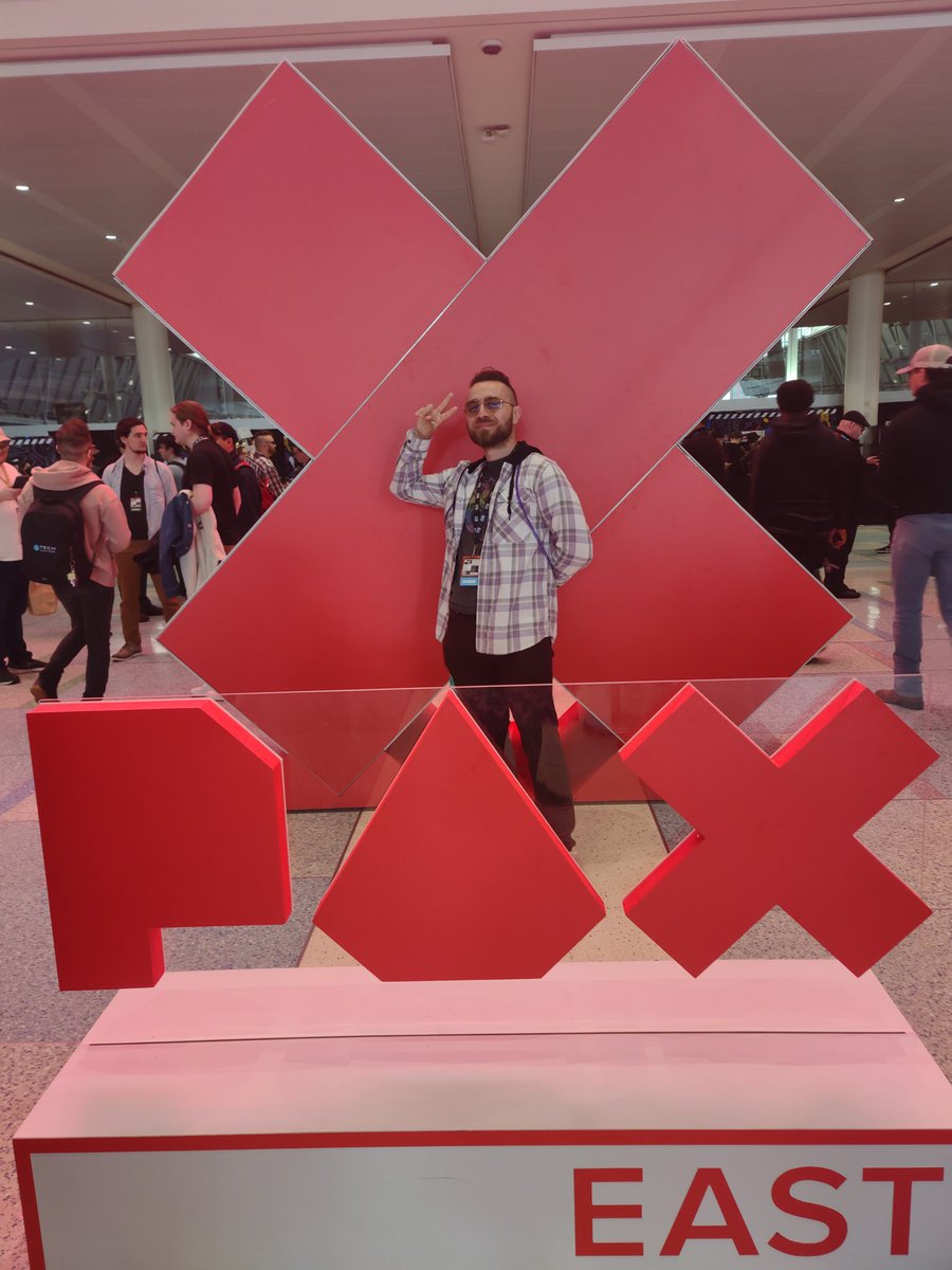 Howdy #PaxEast2025 ! We out here. Who else is?