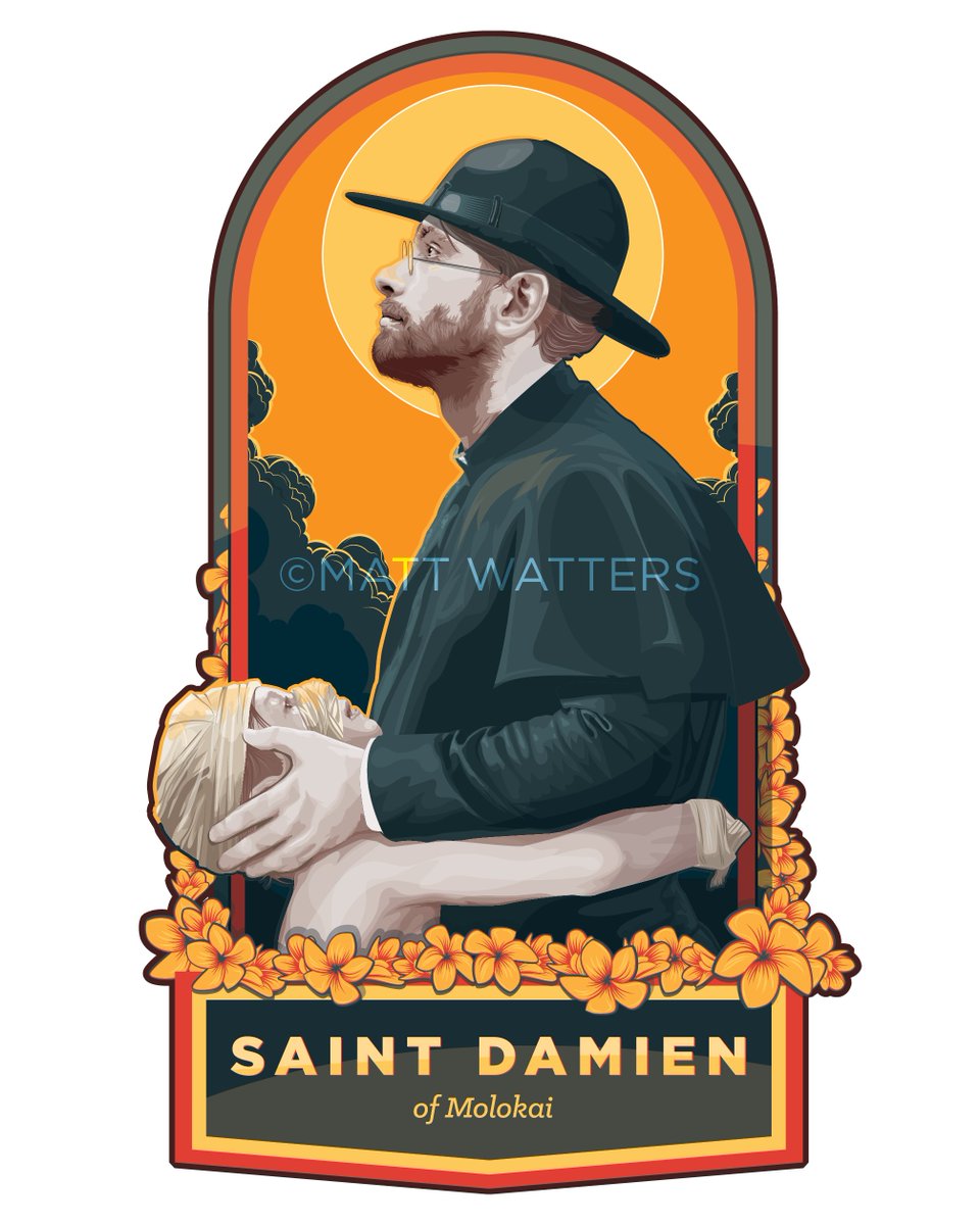 Today we honor St. Damien of Molokai, who dedicated his life to serving leprosy patients in Hawaii, bringing hope and dignity to the exiled. St Damien, pray for us.

<a href="/SrTeresam/">SR TERESA 🇨🇦🇨🇦🇨🇦🔥</a>