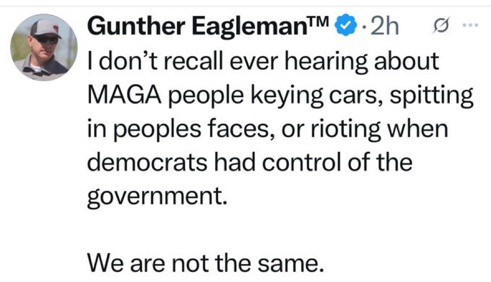 You literally attacked the Capitol for the first time in history