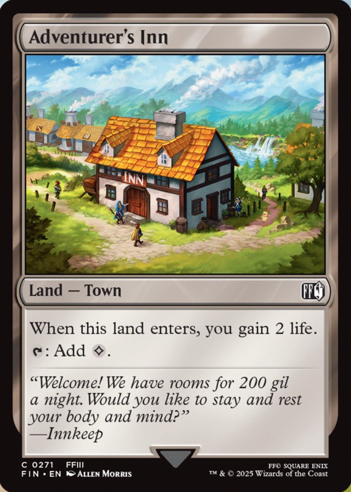 MTG x FINAL FANTASY】 《冒険者の宿》
