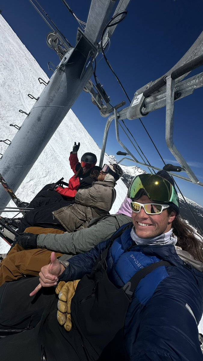 Thanks to all my friends and family who supported me and motivated me to get back in the chairlift! It’s hard to miss an entire year of skiing but it feels so good to be back knowing I put in the work to heal and return to the sport I love! <a href="/mtbachelor/">Mt. Bachelor</a>