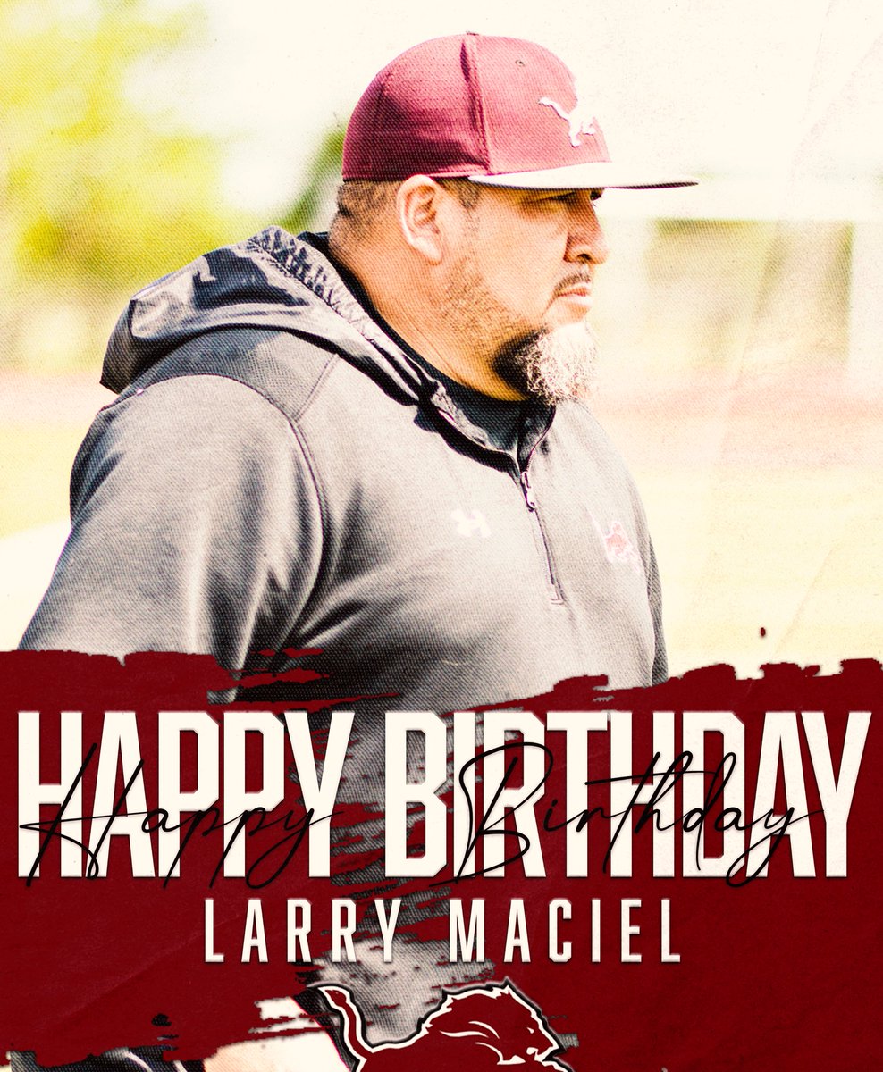 Happy Birthday to our guy, Larry Maciel !! 🎂

<a href="/coachmaciel75/">Coach Maciel</a>

#PRIDE #TCC #BELIEVE
