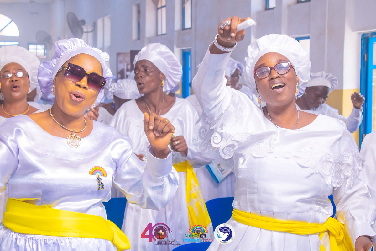 cccmakokonhq's tweet photo. "SBJ Oshoffa, your legacy lives on."
Snippet from the 40th Anniversary Remembrance Service of our beloved founder, SBJ Oshoffa. 🌈
#SBJOshoffa #Oshoffa #40yearsremembrance #AmisaService #Oshoffa40thAnniversary #CCCWorldWide #CelestiaChurchofChrist #CCCMakoko #TrueWordInSeason https://t.co/YJtMsUI5hE