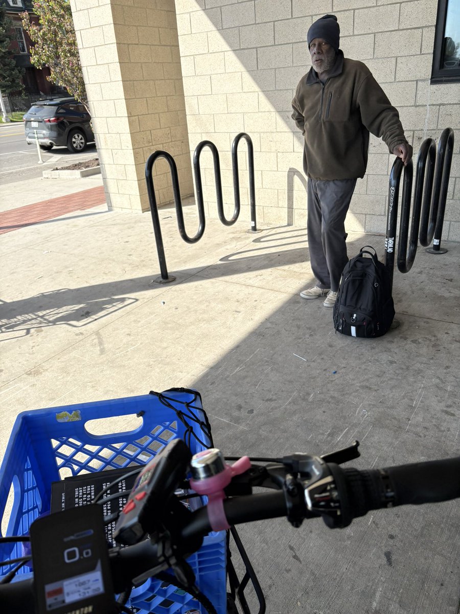 The meijer in fact moved the wood in less than 48 hours!!! 

Now Gus is there but he is sweet. ❤️

One win for the bike community 1 trillion more to come!