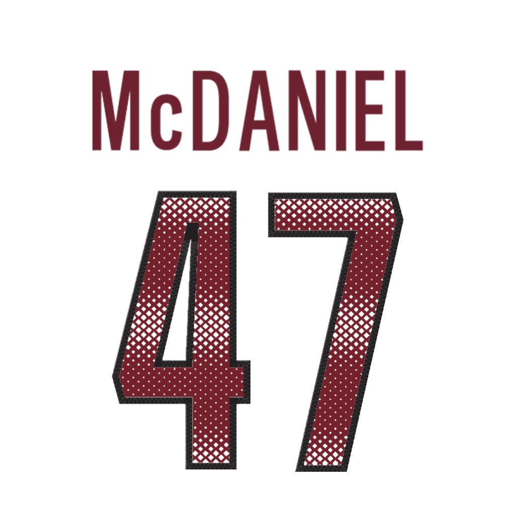 NFL Jersey Numbers (@nfl_jersey_num) on Twitter photo Washington Commanders DB Robert McDaniel (<a href="/DaOfficialRob/">Robert McDaniel</a>) is wearing number 47. Last assigned to Zane Gonzalez. #RaiseHail Washington Commanders DB Robert McDaniel (<a href="/DaOfficialRob/">Robert McDaniel</a>) is wearing number 47. Last assigned to Zane Gonzalez. #RaiseHail