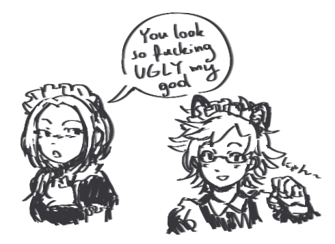 joined today's drawing magma for cell of empireo + maid day