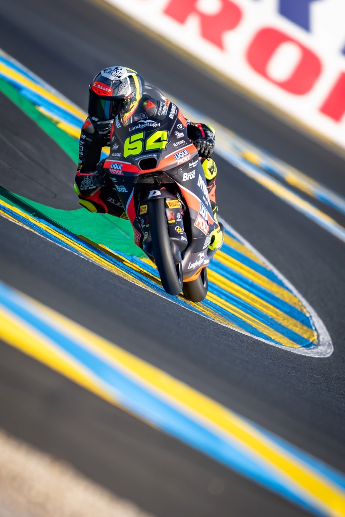 IntactGP's tweet image. #FrenchGP  #Moto3  Qualifying

@GuidoPini surprised with his 1️⃣st #FrontRow in 🅿️2️⃣ 1´40.036 +0.089

@david64official in 🅿️6️⃣ 1´40.358 +0.411

#LIQUIMOLY  #Dynavolt  #IntactGP  at #BugattiCircuit