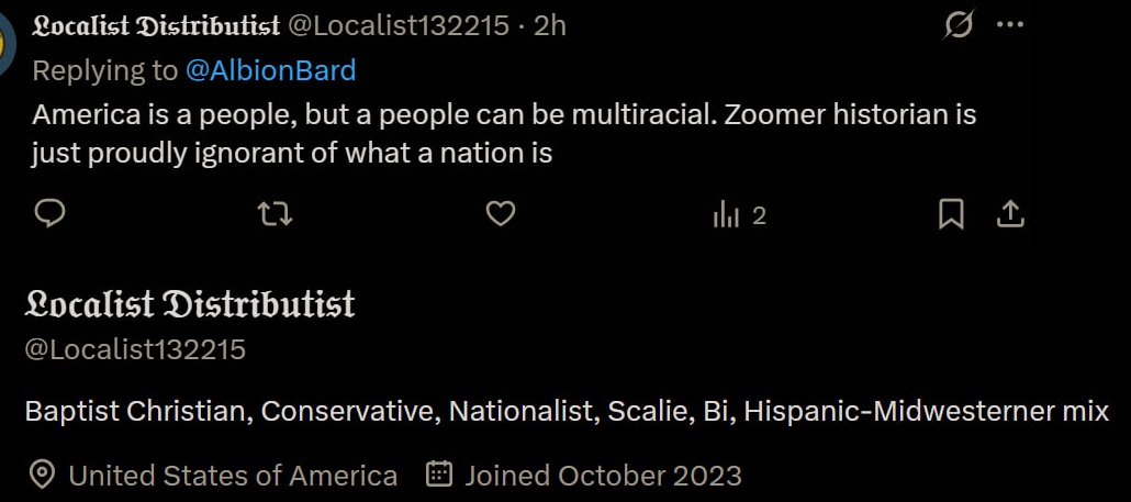 Beneath the words &amp; appearances, every man is a nihilist.

Those who believe in something don't believe in anything. They want exactly what is best for themselves.

Mixed-race people are pro-race mixing.

Objective truth is a lie. You must embrace Nothing.