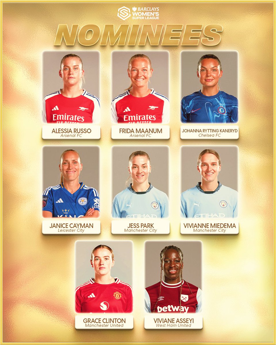 You can now vote for your #BarclaysWSL Goal of the Season from the link below! 👇

ngx.me/6oTkxvP?channe…🗳️