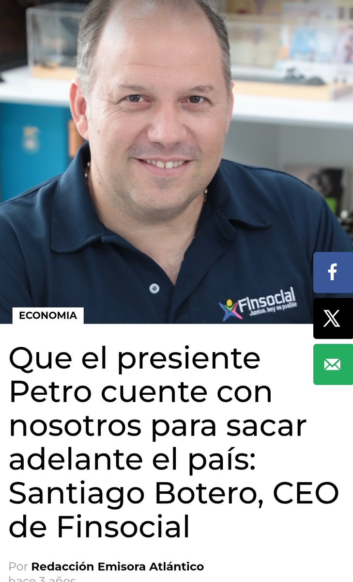 Que qué ?

Y los que apoyan a Santiago Botero ya vieron esto 👇