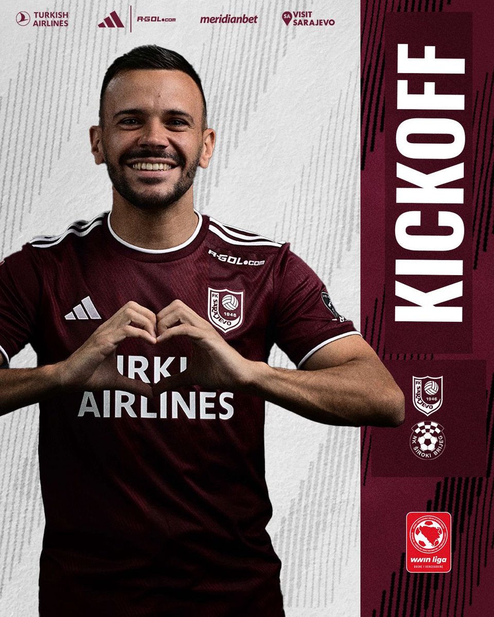 1’ | NAPRIJED BORDO-BIJELI 🙌 #FKSŠIR