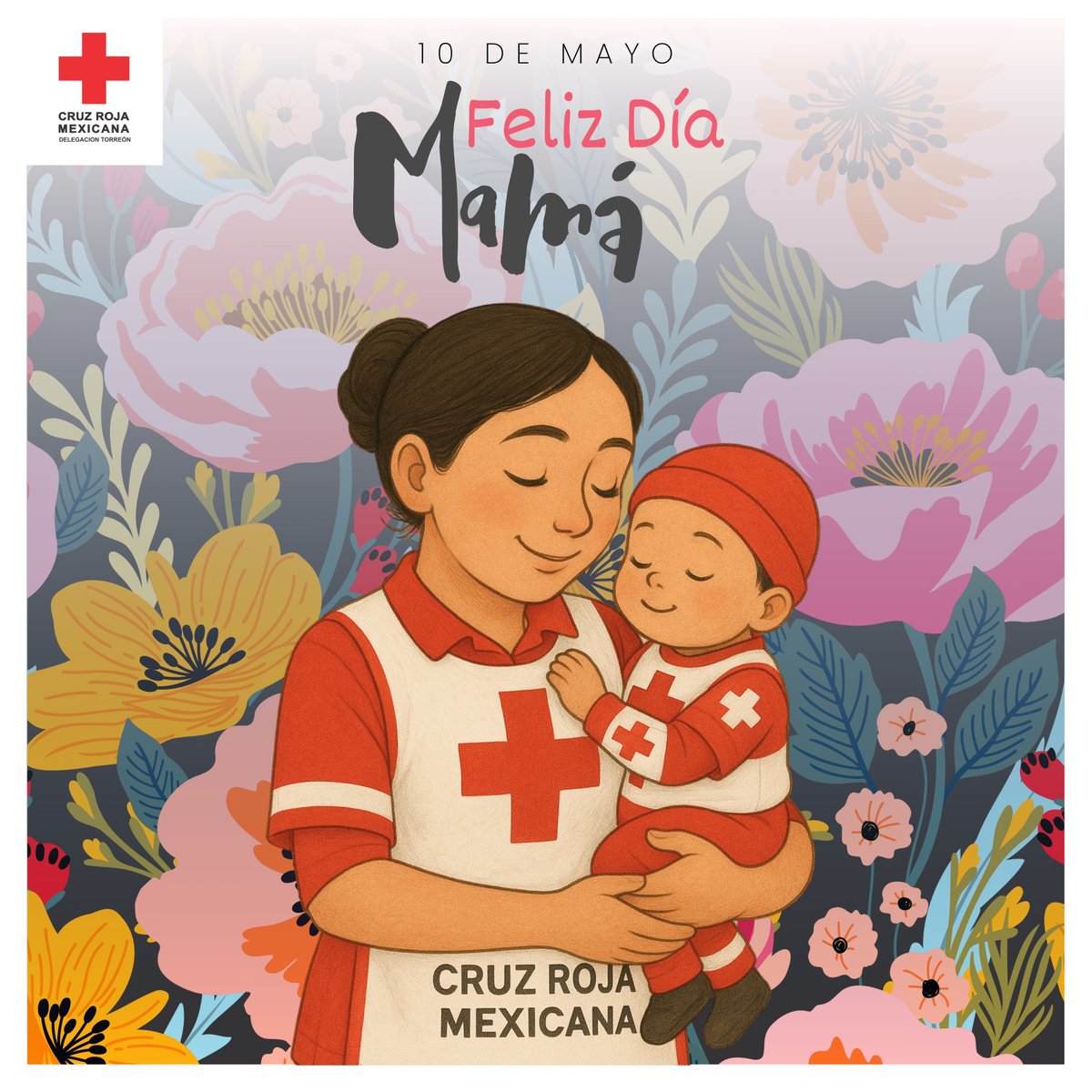 Este 10 de Mayo, #CruzRoja felicita a todas las mujeres que son Mamás. 
Agradecemos a las hermosas mujeres que con amor, paciencia, dulzura y sacrificio, hacen mejor cada uno de nuestros días. 
Ustedes son nuestro motor y pilar de gran inspiración.
#FelizDíaDeLasMadres